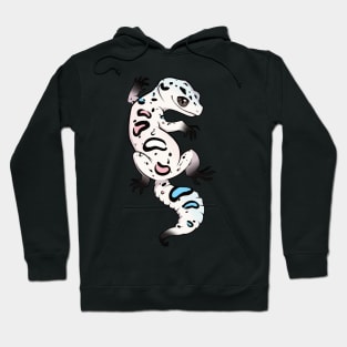 Transgender Pride Leopard Gecko Hoodie